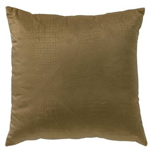 Dutch Decor kussenhoes CROCO - 40x40 cm Military Olive