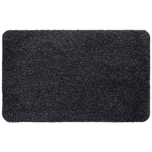 Veer Carpets - Wasbare Deurmat Aqua Stop 50 × 80 cm - Anthracite