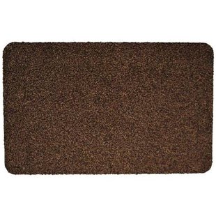 Veer Carpets - Wasbare Deurmat Aqua Stop 50 × 80 cm - Brown