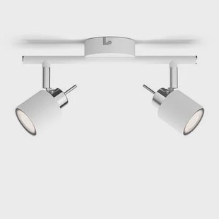 Philips Meranti opbouwspot - 2-lichts - wit