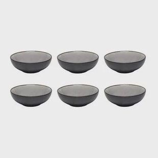 Cookinglife Dipschaaltjes Nola Warm Grey ø 11 cm - 6 stuks