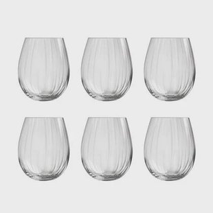 Royal Leerdam - Adora - Waterglazen - 6 stuks - 15 cl - Glazen