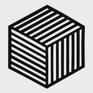 Krumble Pannenonderzetter Hexagon - Zwart - 16 x 14 cm