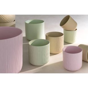 J-Line bloempot Gen - keramiek - roze - extra small - 2 stuks - Ø 11 cm J-Line bloempot Gen - keramiek - roze - extra small - 2 stuks - Ø 11 cm