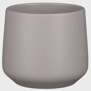 Mica Decorations Bloempot - taupe - mat - keramiek - H14|D15,5 cm Mica Decorations Bloempot - taupe - mat - keramiek - H14|D15,5 cm