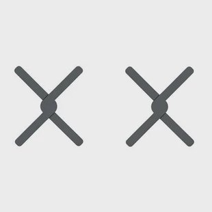 Krumble Opvouwbare siliconen pannenonderzetter - Antraciet - Set van 2