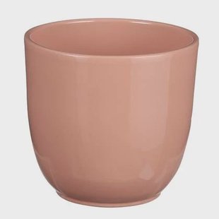 Mica Decorations Planten|bloempot Tusca - roze - D12 x 11 cm