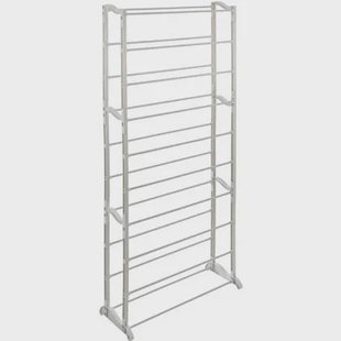 5Five Schoenenrek - wit - 30 paar schoenen - 65 x 138 cm