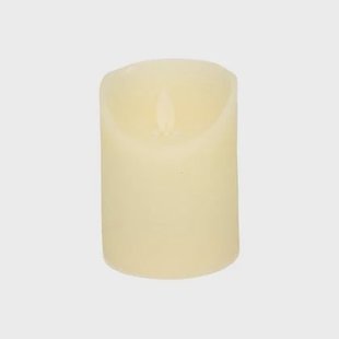 Anna&apos;s Collection Stompkaars - LED - ivoor wit - H10 cm