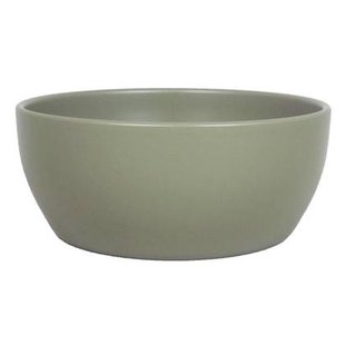 Floran Plantenpot - schaal - groen - mat keramiek - 22 x 9 cm Floran Plantenpot - schaal - groen - mat keramiek - 22 x 9 cm