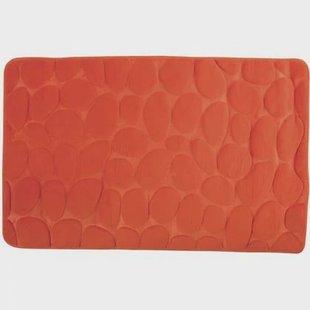 MSV Badkamerkleedje|badmat - kiezel - vloer - oranje - 50 x 80 cm MSV Badkamerkleedje|badmat - kiezel - vloer - oranje - 50 x 80 cm