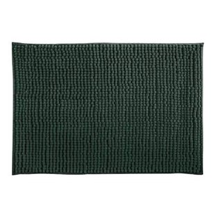 MSV Badkamerkleed|badmat tapijtje - donkergroen - 50 x 80 cm
