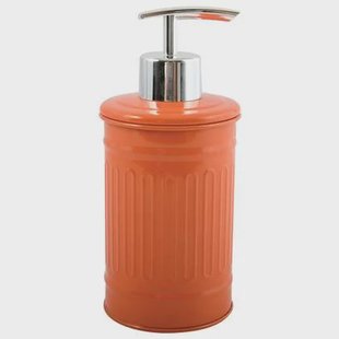 MSV Zeeppompje|dispenser - Industrial - metaal - oranje - 17 cm