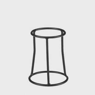 Mica Decorations - bloempot plantenstandaard|verhoger - zwart - H17 x Mica Decorations - bloempot plantenstandaard|verhoger - zwart - H17 x