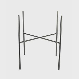 Ter Steege - bloempot plantenstandaard|verhoger - zwart - H25 x B25 cm