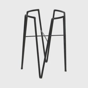 Mica Decorations bloempot plantenstandaard|verhoger - zwart - D18 x H2