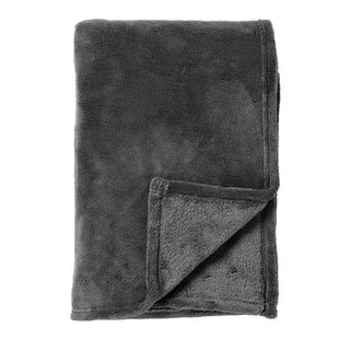 Dutch Decor plaid OWEN - 130x160 cm Charcoal Gray