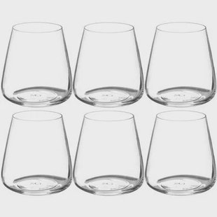 Secret de Gourmet Tumbler glazen - 6 st - 430 ml - Selenga