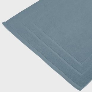 Atmosphera Badkamerkleed|badmat voor vloer - 50 x 70 cm - Blauw Atmosphera Badkamerkleed|badmat voor vloer - 50 x 70 cm - Blauw