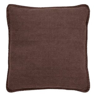 Dutch Decor sierkussen BOWIE - 45x45 cm Chocolate Martini