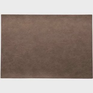 ASA Selection Placemat - Vegan Leather - Nougat - 46 x 33 cm