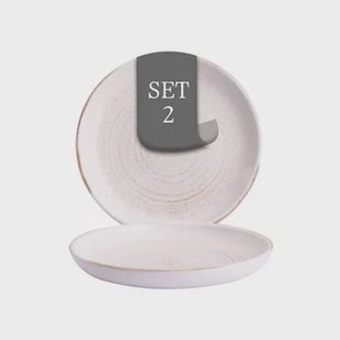 Costa Nova Vermont Bord 16 cm Wit 2 stuks