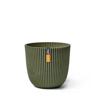 Capi Europe Bloempot bol Groove 'made with' kunstgras groen - 13x12 - Kunstgras groen Capi Europe Bloempot bol Groove 'made with' kunstgras groen - 13x12 - Kunstgras groen