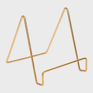 QUVIO Boekenstandaard metaal - Goud