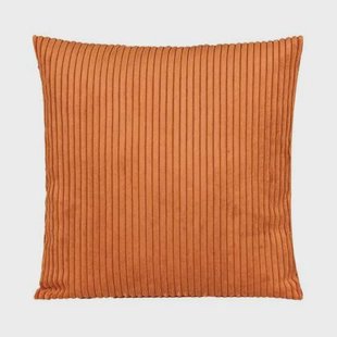 Sierkussen Ribbels - Oranje - Polyester