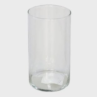Gerimport Bloemenvaas cilinder - helder glas - D10 x H20 cm