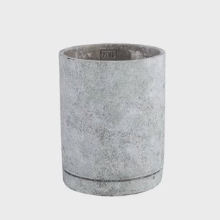PTMD Vik Grey cement cylinder pot round L