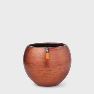 Capi Europe Vaas bol Retro Gold & Copper - 18x15 - Koper Capi Europe Vaas bol Retro Gold & Copper - 18x15 - Koper