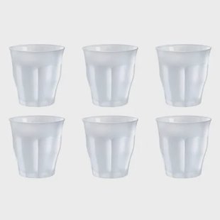 Duralex Picardie Waterglas - 25 cl - 6 stuks - Wit Gehard glas