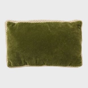 Dutch Decor - MANOE - Kussenhoes 30x50 cm - met rand van jute - Cardam