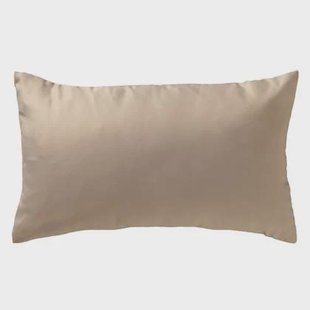 Buitenkussen 30x50 cm beige Effen kleur