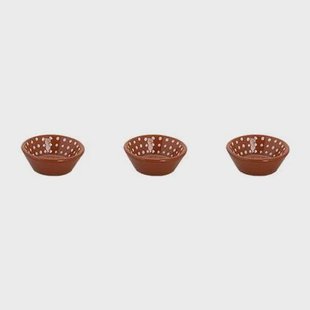 Colori Del Sud - Mezquita - Schaal - 3 stuks - 6 cl - ø 8 cm - Roze