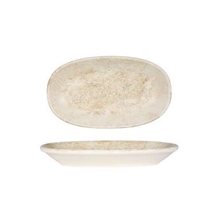 Bonna Serveerschaal - Nacrous - Porselein - 19x11 cm - set van 2