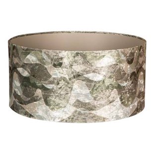 PTMD - Lampenkap Mocca - Groen - 50x50x25cm