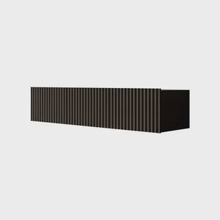 Meubella TV-Meubel Pepinos - Mat zwart - 150 cm Meubella TV-Meubel Pepinos - Mat zwart - 150 cm