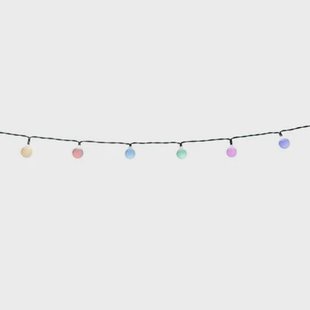 QAZQA Buiten lichtsnoer 7m incl. LED 50-lichts RGBW solar- Festival