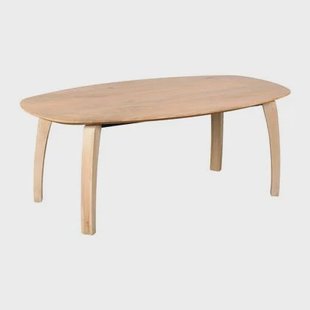 Lewis & Loft Eettafel Luna - Deens ovaal - 180x100 cm - Naturel