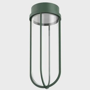 Flos In Vitro Outdoor plafondlamp Ø18 LED donkergroen