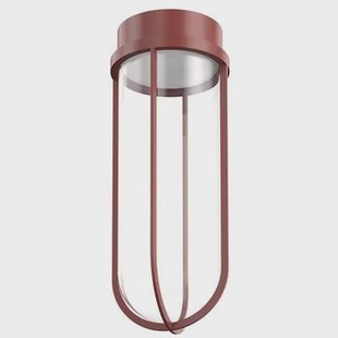 Flos In Vitro Outdoor plafondlamp Ø18 LED terracotta