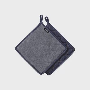 Pannenlappen - Denim Blue - 2 stuks - Ladelle