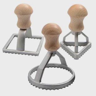 Ravioli Uitstekerset 3-delig, Vierkant | Driehoek | Rond - Eppicotispa