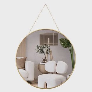 Orange85 Spiegel rond goud