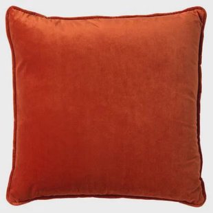 FINN - Sierkussen velvet 60x60 cm - Potters Clay - oranje FINN - Sierkussen velvet 60x60 cm - Potters Clay - oranje
