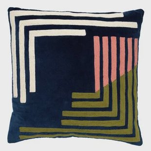 Dutch Decor sierkussen REMY - 45x45 cm Insignia Blue