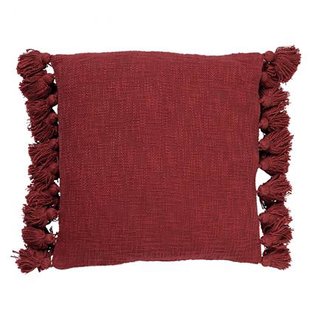 Dutch Decor kussenhoes RUBY - 45x45 cm Merlot