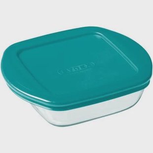 Pyrex - Schaal Vierkant met Deksel, 0,35 liter - Pyrex | Cook & Store Pyrex - Schaal Vierkant met Deksel, 0,35 liter - Pyrex | Cook & Store